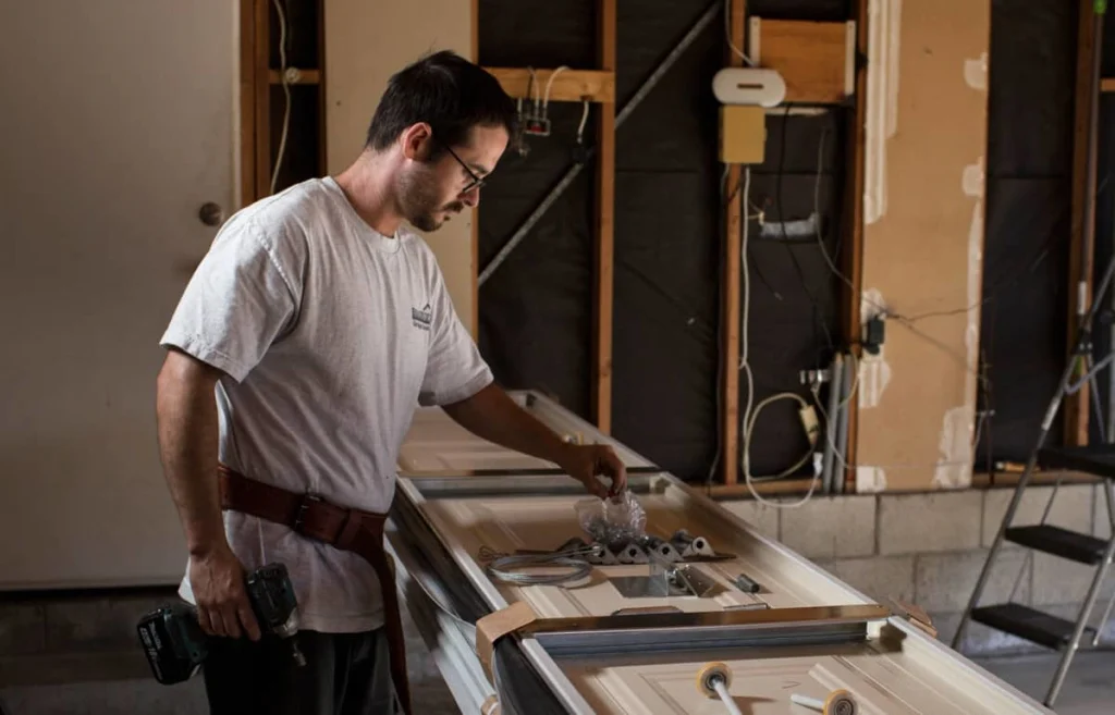 - Housecall Pro Dallas O'Kelly of Bradbury garage door repair adjusting door slider
