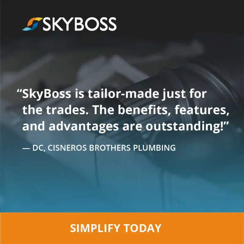 Skyboss social creative DC, testimonial
