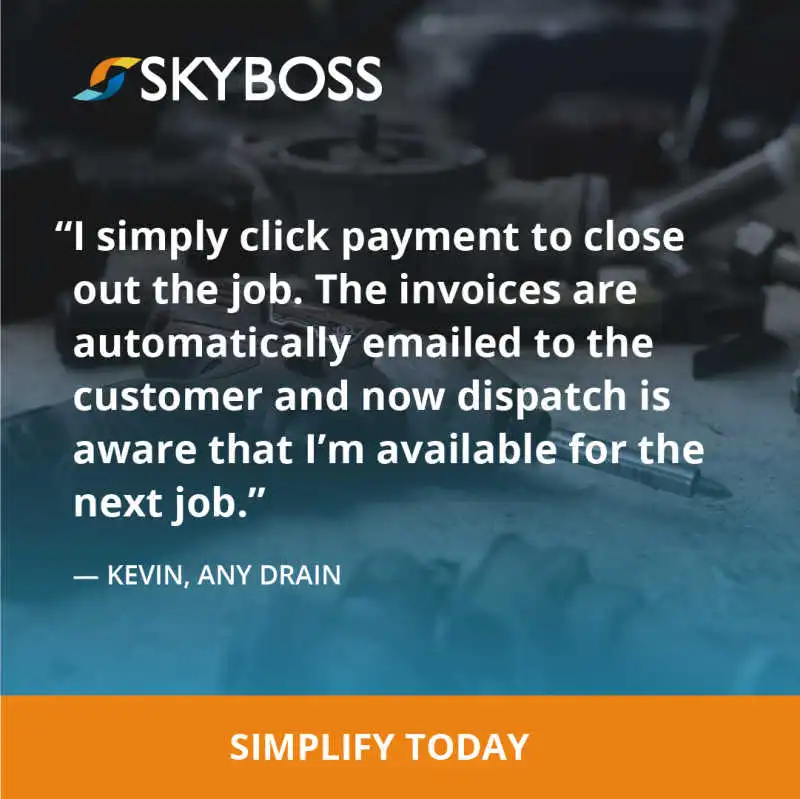 Skyboss social creative Kevin, testimonial