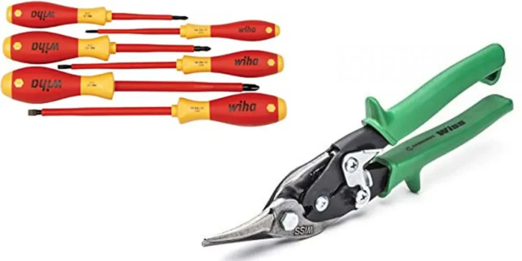 - Housecall Pro Wire cutters and set of 6 red screwdrivers