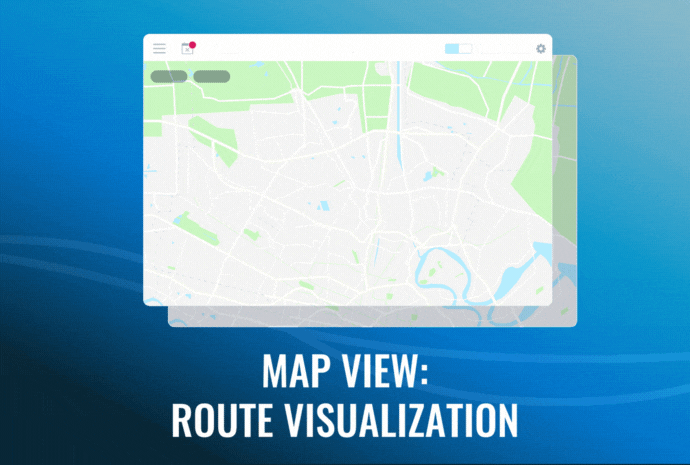 - Housecall Pro HCP route visualization software gif