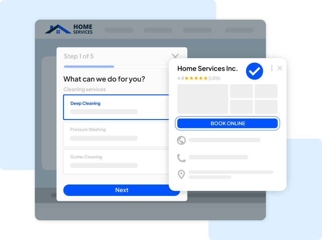 Appointment scheduling software with Reserve with Google integration from HCP
