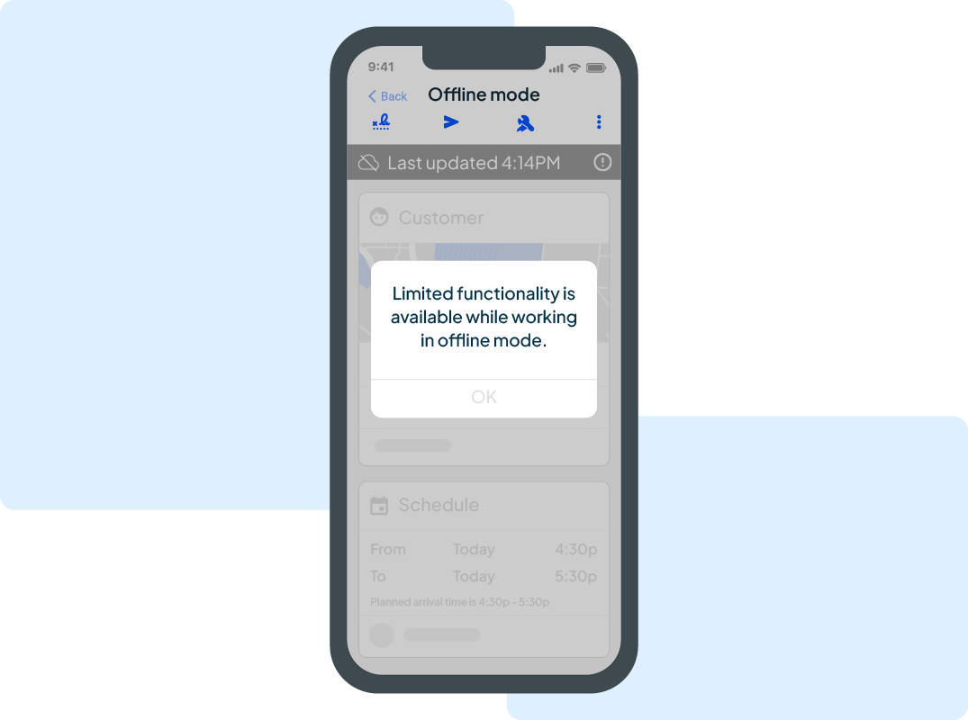 Housecall Pros' field service mobile app works offline