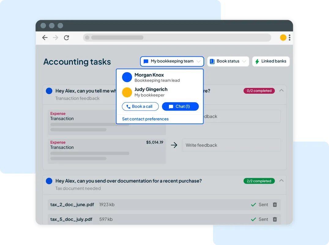 - Housecall Pro Accounting tasks overview dashboard in Housecall Pro