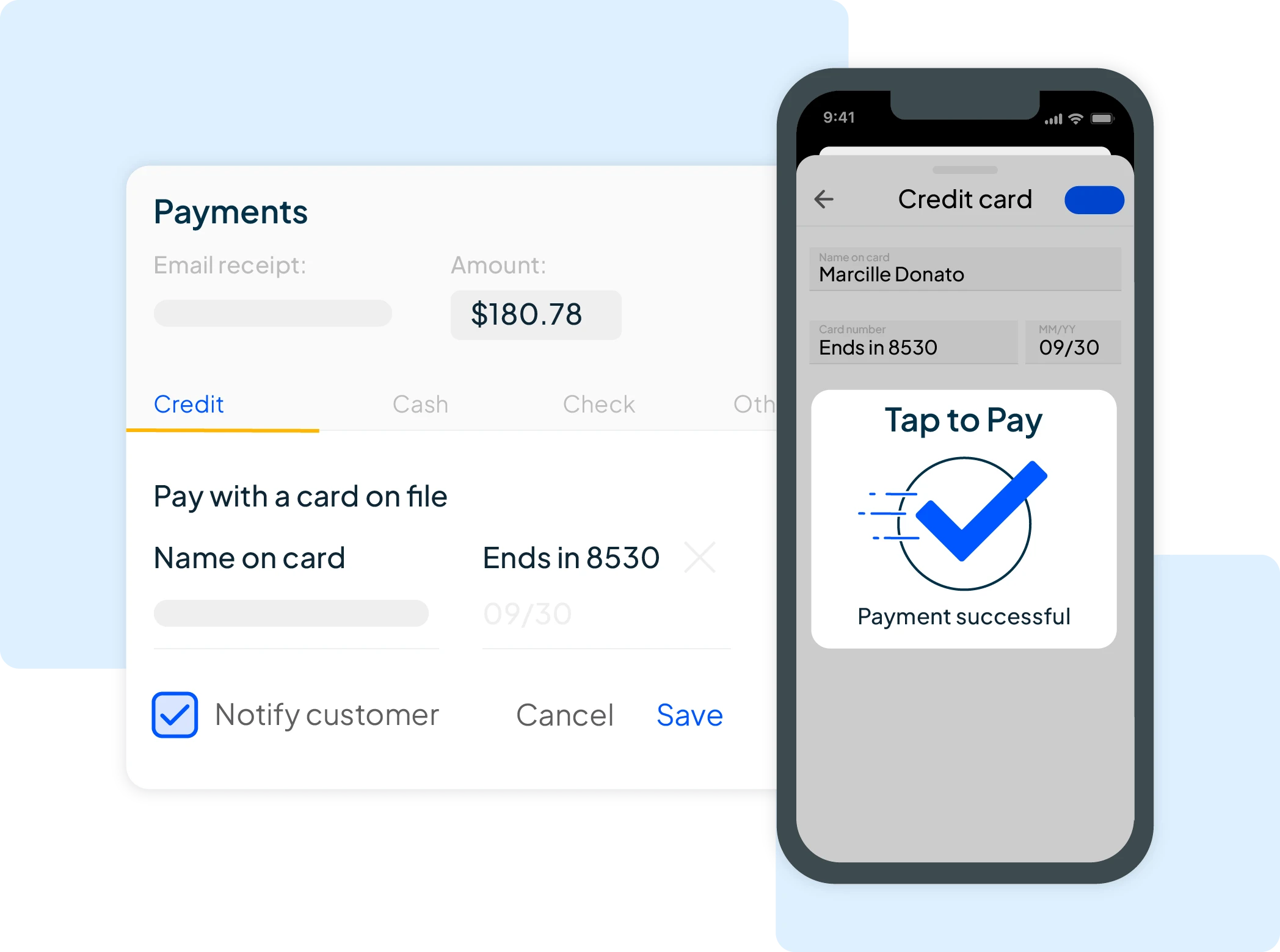 junk removal industry payment software from Housecall Pro