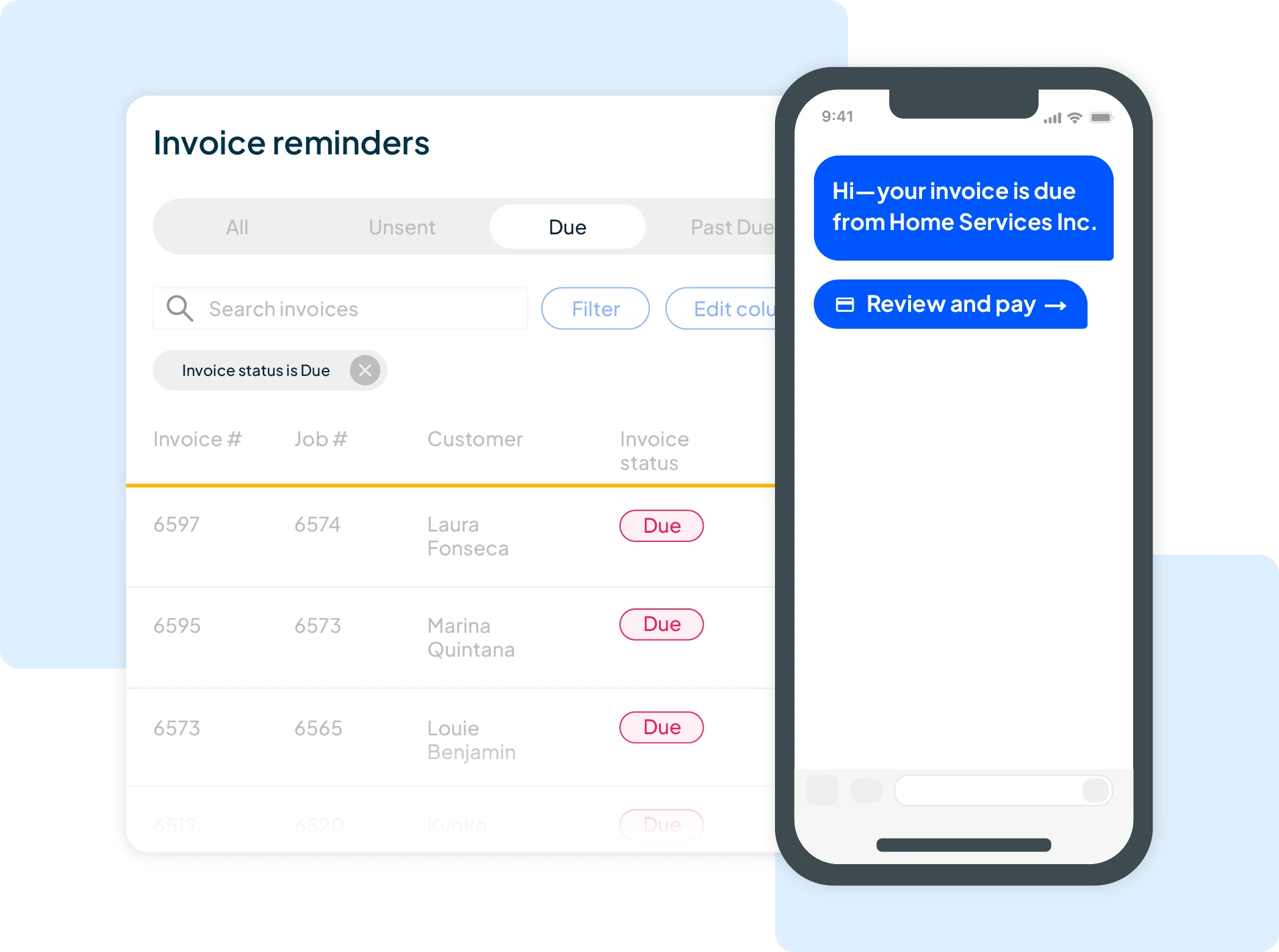 property maintenance invoicing and billing software from Housecall Pro