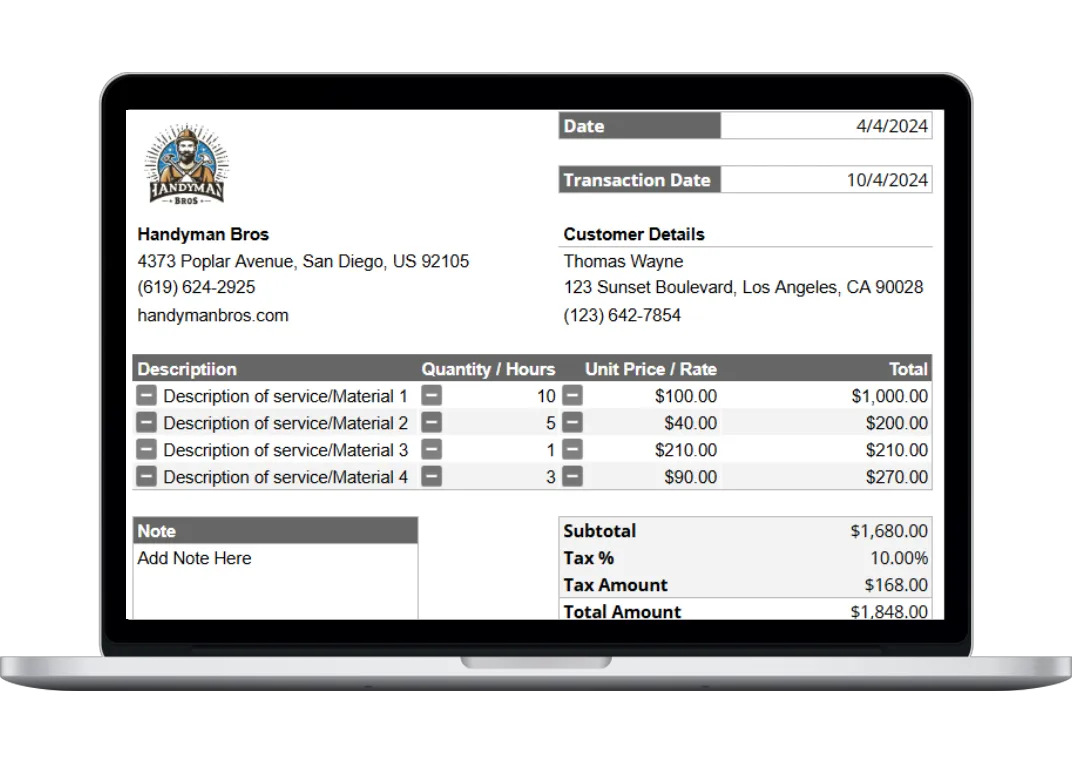 Get Paid and Look Professional