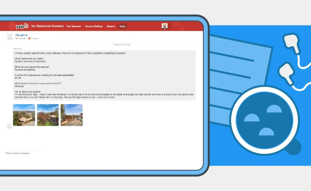 - Housecall Pro yelp inbox