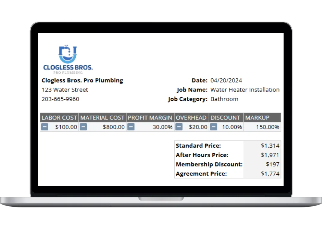 Price Plumbing Jobs Confidently