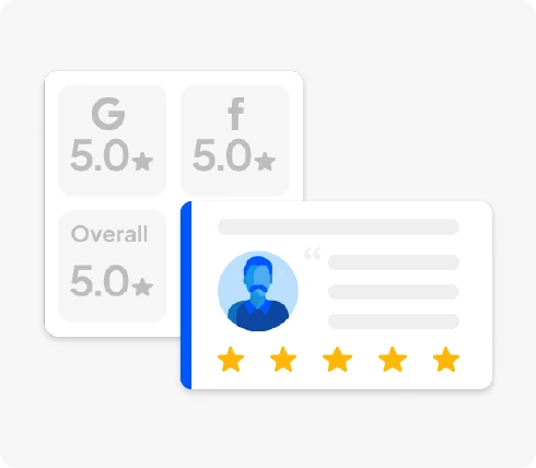 Housecall Pros' review management software for snow removal businesses
