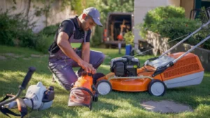 Essential lawn care and landscaping eq...